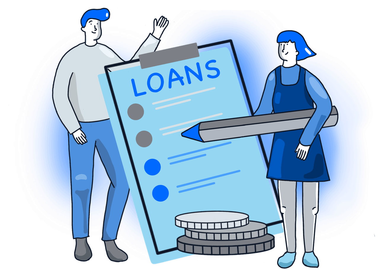 List of loans with bullet points